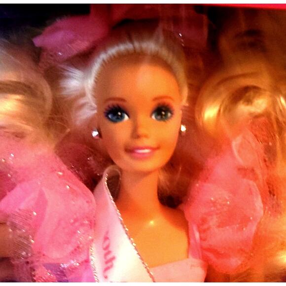 Vintage 1992 Walmart 30th Anniversary Stars Barbie NIB #2282 - Picture 3 of 7